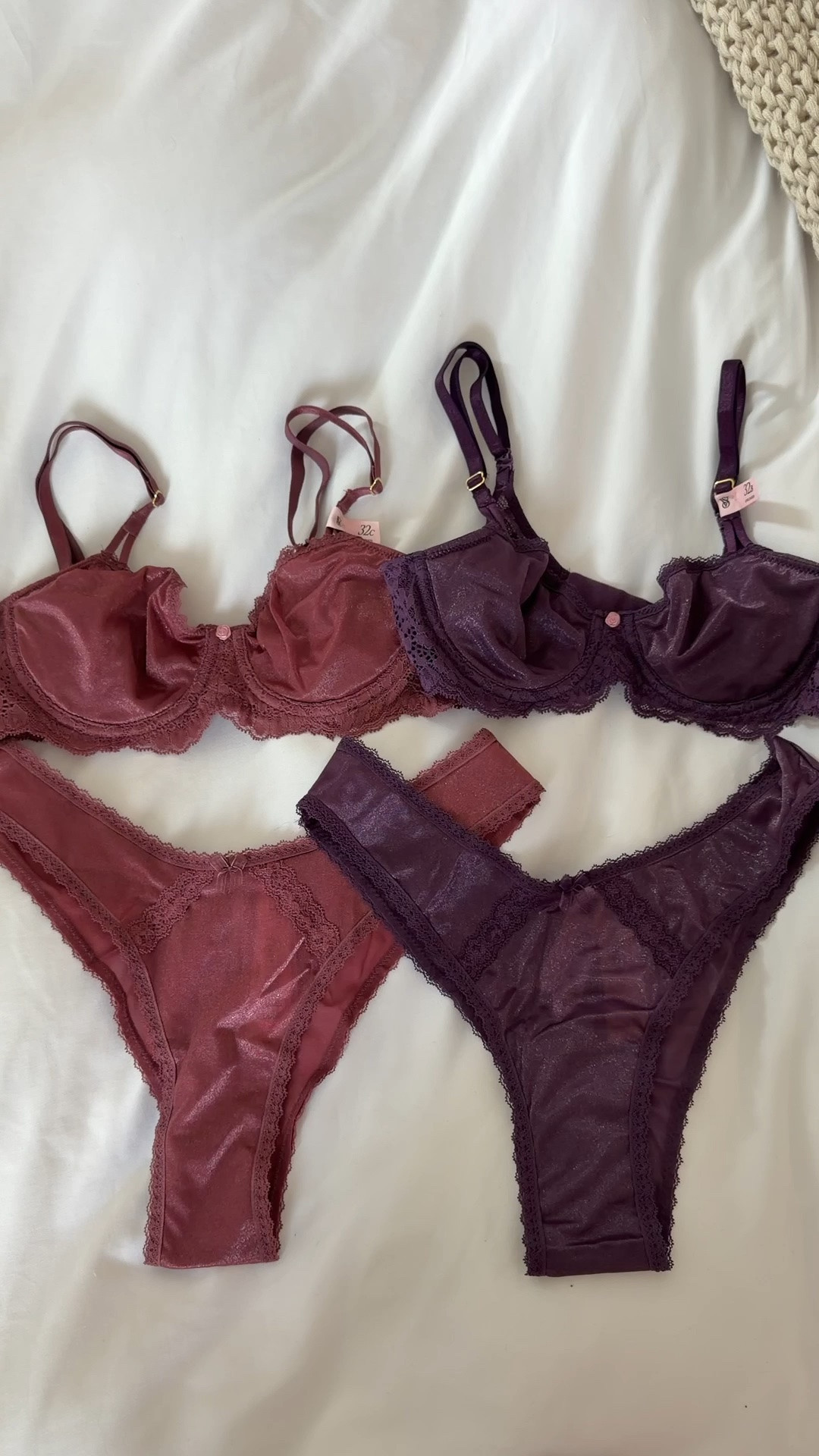 the new Wicked Balconette bras in the Sheer Shimmer Style are stunning!!! 😍 Prettiest shades for fall and comfort, look, feel is 13/10! The matching panties are the perfect touch ☁️✨🪽@victoriassecret #vspartner @victoriassecret

#LTKgrwm #LTKootd #LTKselfcare