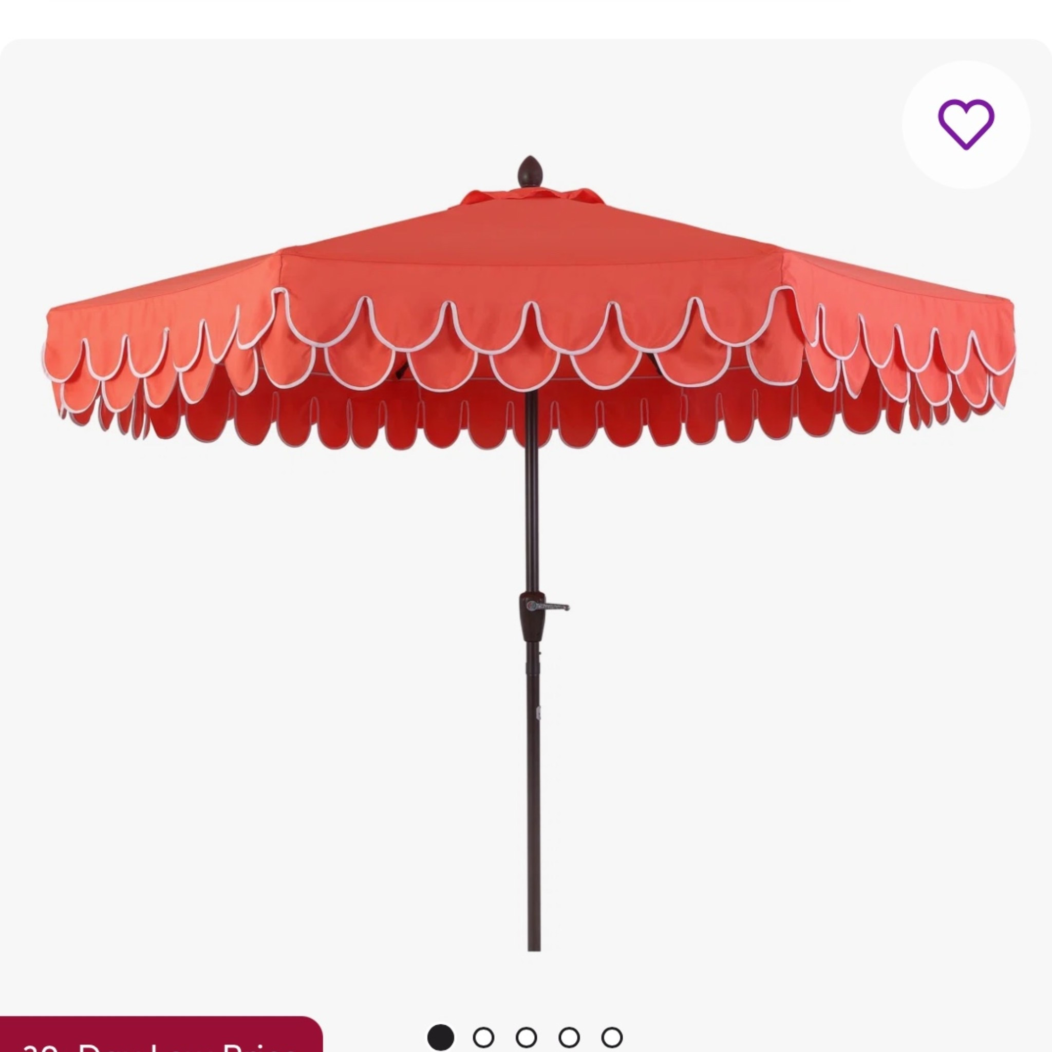 Such a cute Hampton style umbrella and I love this orange! For it for our patio table! 

#LTKHome #LTKSeasonal #LTKSaleAlert