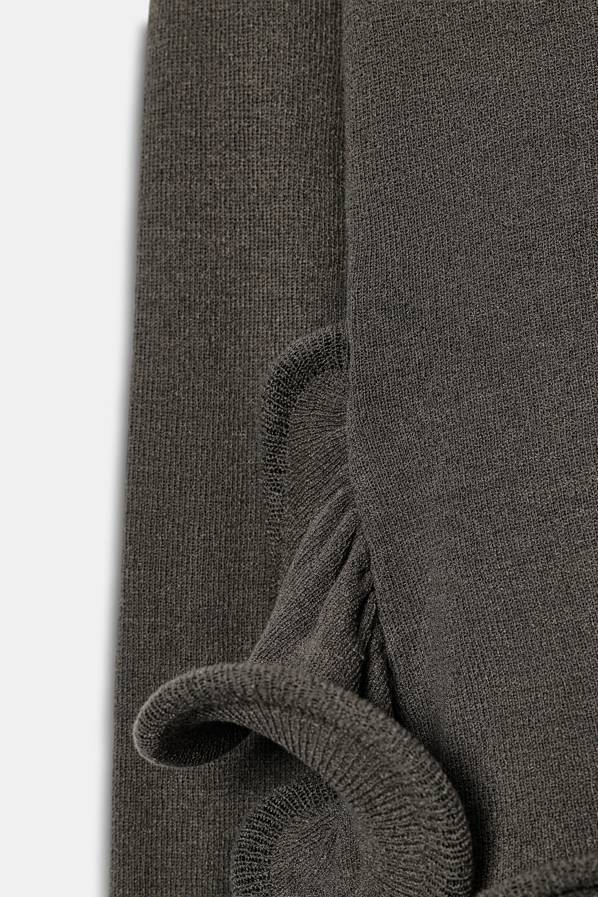 KNIT RFFLE JUMPER | Zara US