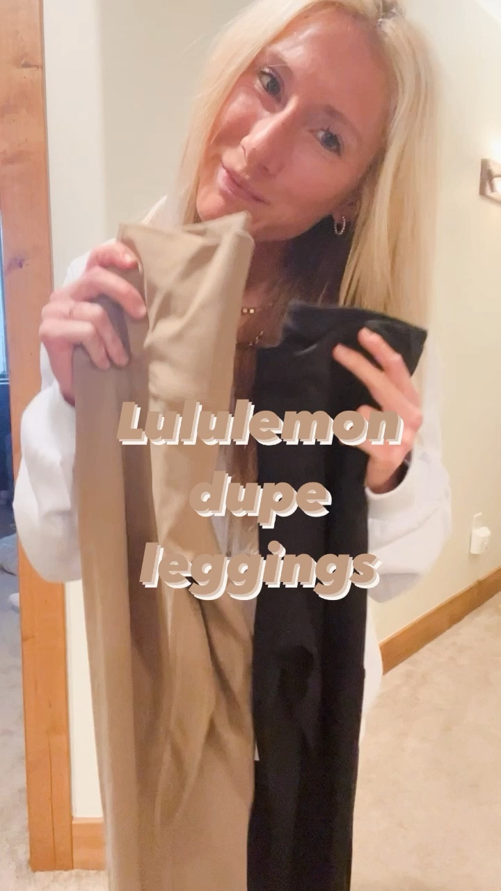 Lululemon dupe leggings❤️🔥 I always get so many questions about leggings. My favorite leggings right here. 

#LTKfit #LTKstyletip #LTKsalealert