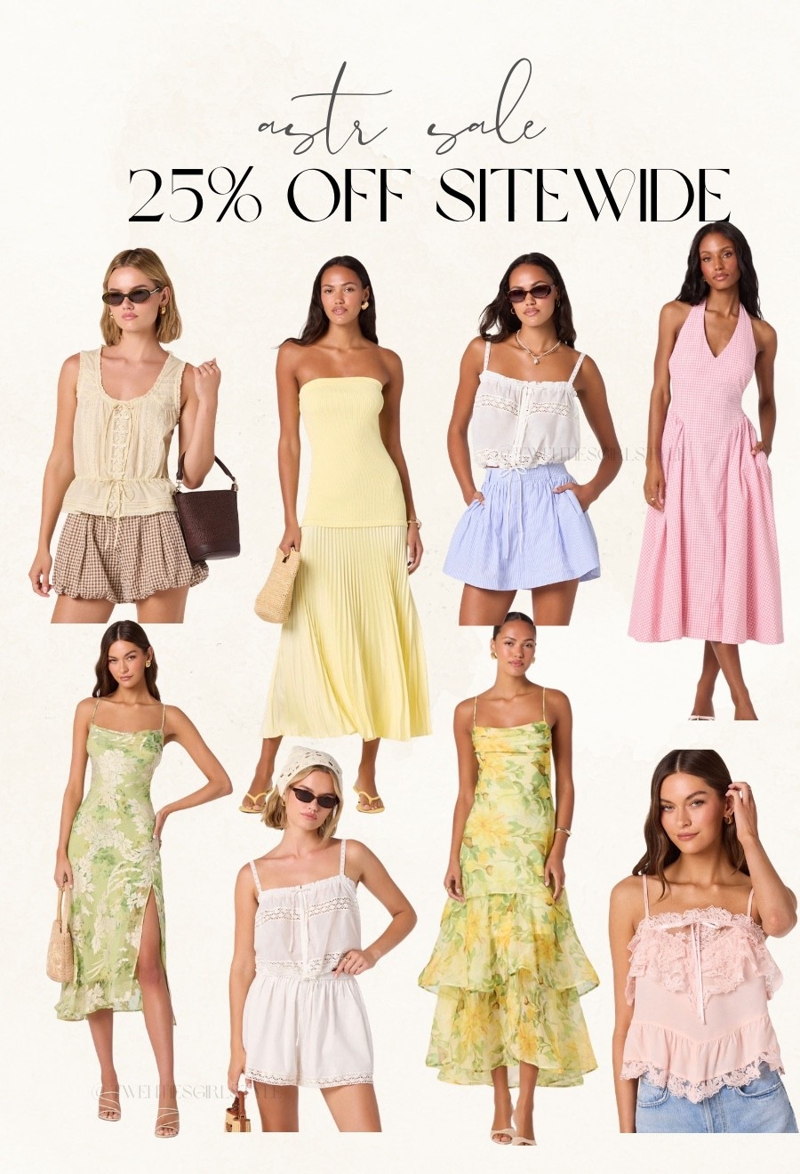 ASTR sale
25% of Sitewide or 30%
Off if you sign up for a free account 🙌🏻🙌🏻

#LTKSaleAlert #LTKSeasonal #LTKootd