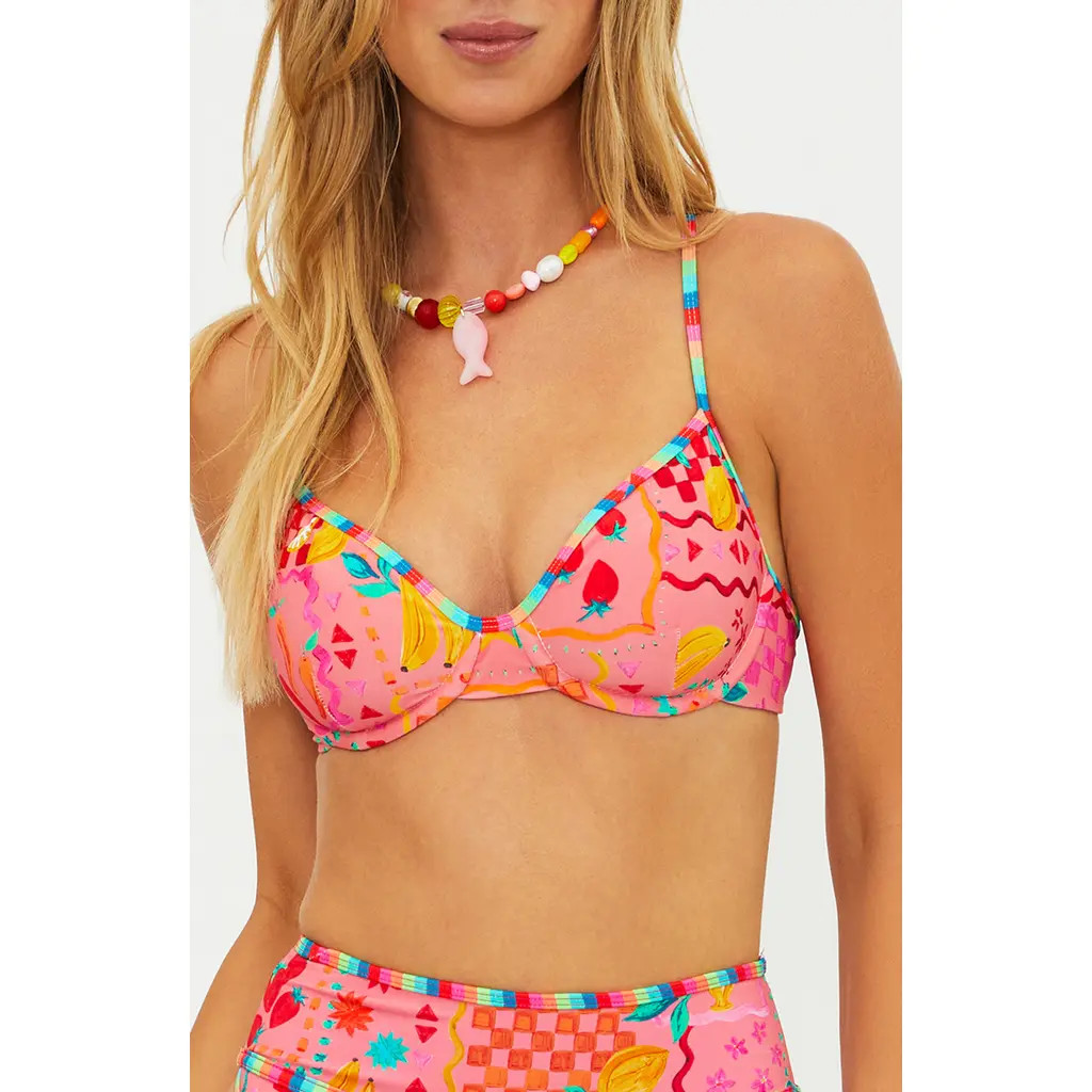 Beach Riot Kori Underwire Bikini Top in Passion Fruit at Nordstrom, Size Small | Nordstrom