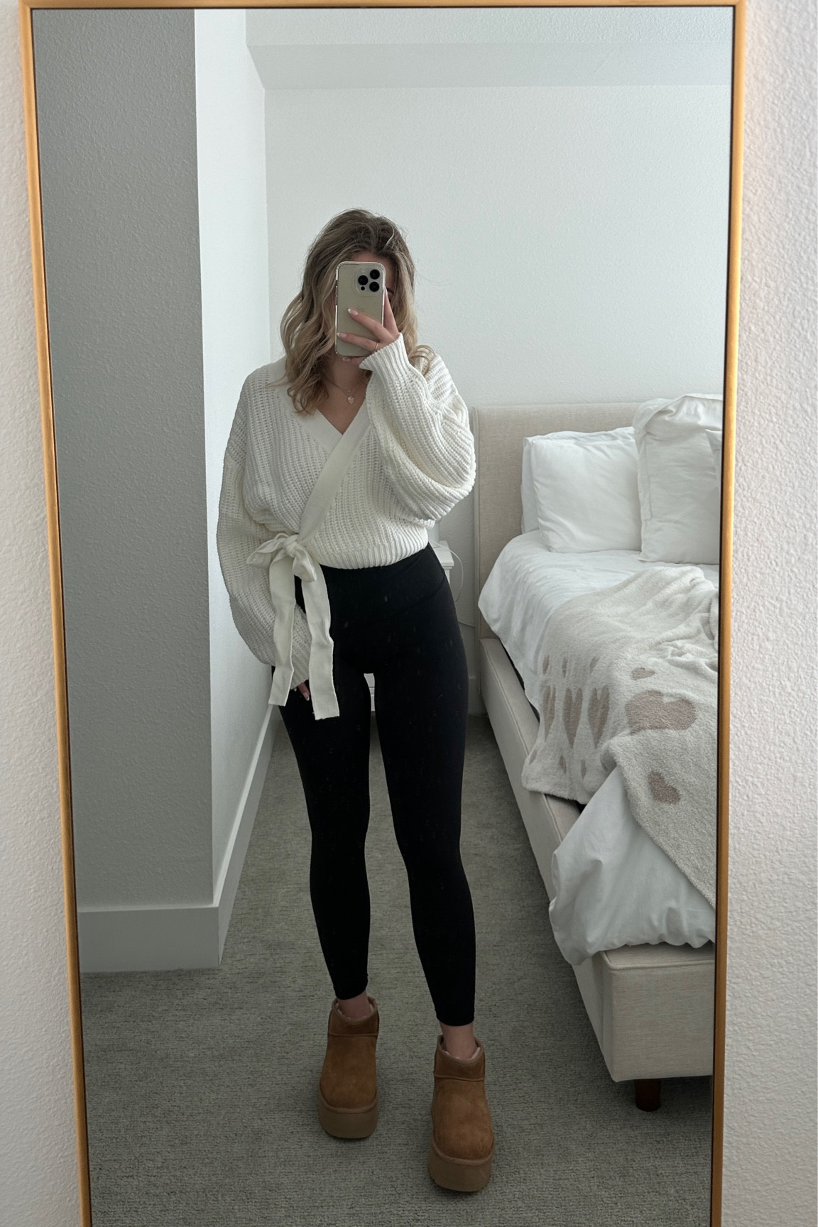 ballerina wrap sweater is sooo sweet for fall

fall fashion | feminine fall outfit | ballet core | girly fall | platform uggs outfit | uggs in stock | platform ugg minis | hm finds | h&m | 

#LTKstyletip #LTKSeasonal #LTKfindsunder50