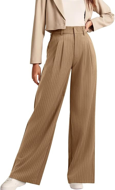 NIMIN High Waisted Work Pants for Women Business Casual Outfits 2026 Office Dress Pants Trousers ... | Amazon (US)