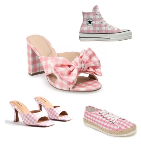 Pink Gingham Love, Part 2 🎀
… I’ve always loved pink ging but the costuming in ‘Barbie the Movie’ has kicked it up a notch. Some of my current shoe faves in the sweet pattern, perfect for a specific take on Barbiecore! ✨

#LTKshoecrush #LTKSeasonal