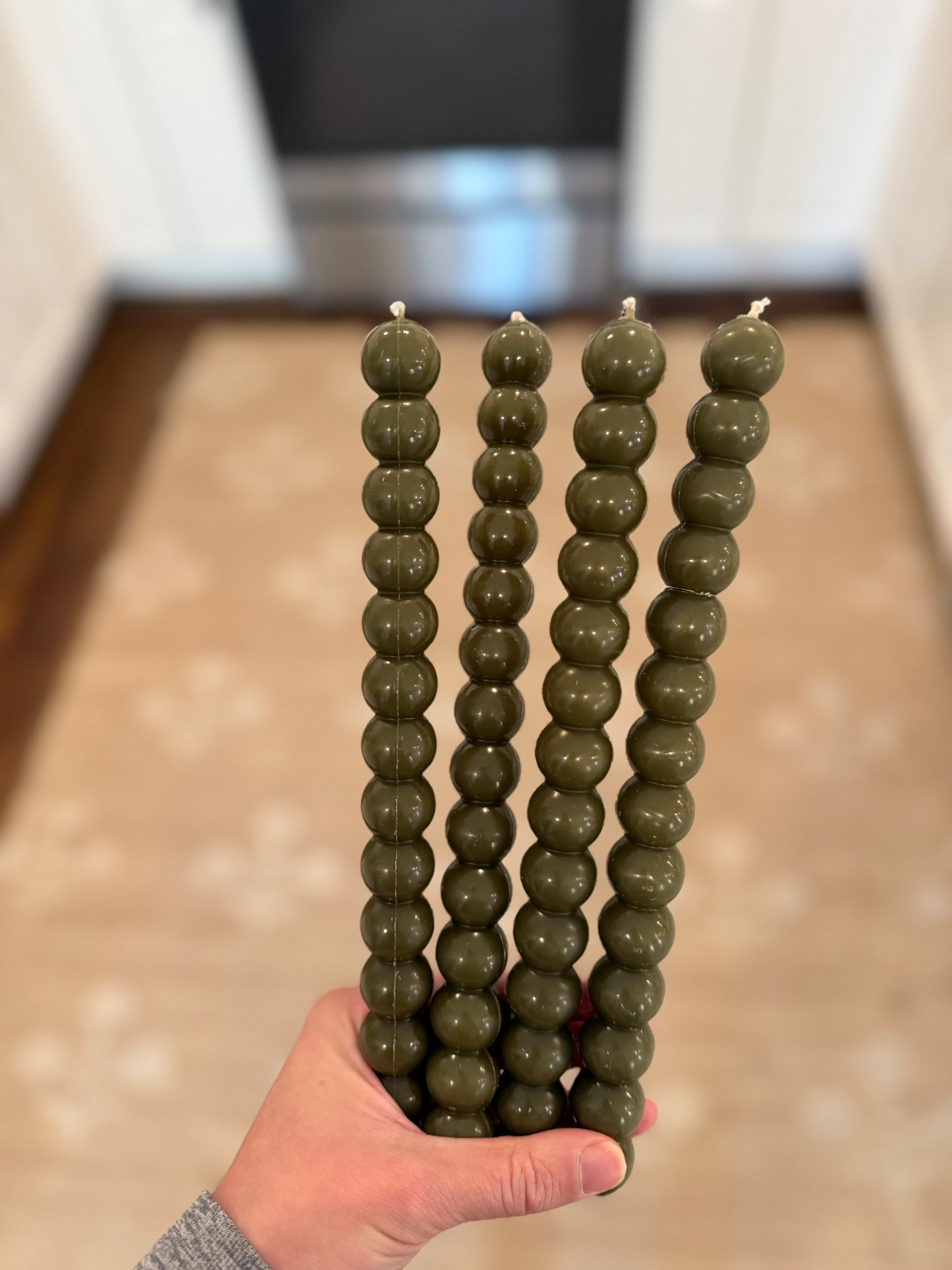 Cutest bobbin taper candles! Great for the holiday  

#LTKHoliday #LTKStyleTip #LTKFindsUnder50