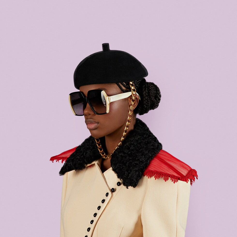 Square-frame sunglasses | Gucci (US)