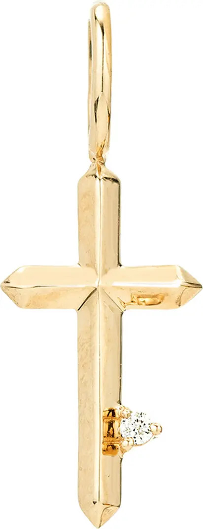 Adina Reyter Diamond Cross Mini Charm | Nordstrom | Nordstrom