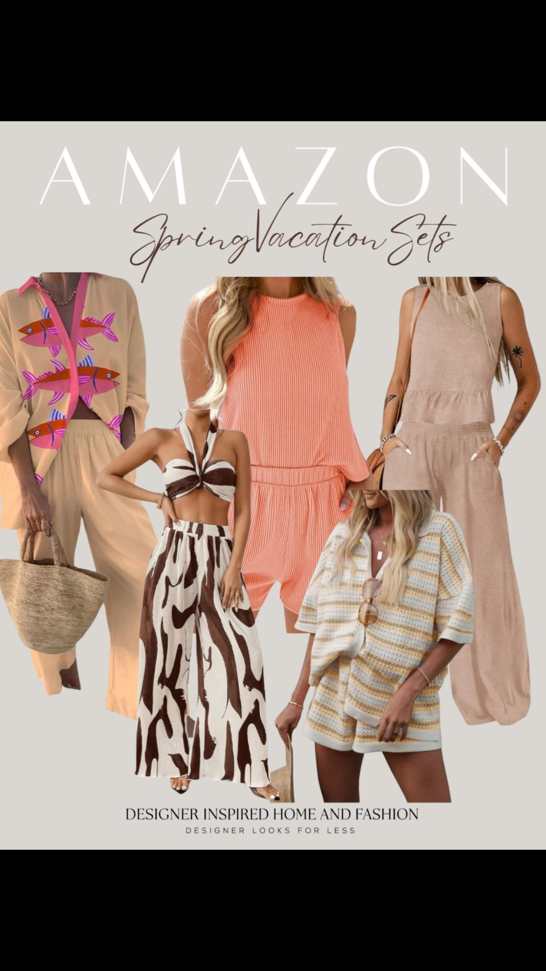 Sharing some new Spring Vacation set finds! 

#LTKOver40 #LTKTravel #LTKSeasonal