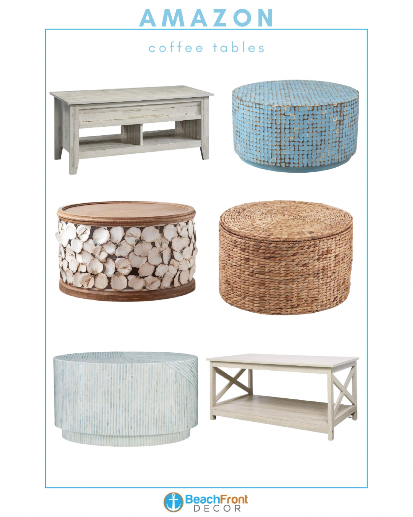 Coffee tables from Amazon 🤍