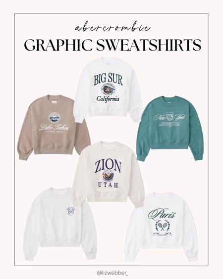 New graphic sweatshirts at Abercrombie! ✨ I’ll take one of each please!!!

Abercrombie finds, Abercrombie loungewear, graphic sweatshirts,
Crewneck sweatshirt 

#LTKFind #LTKstyletip