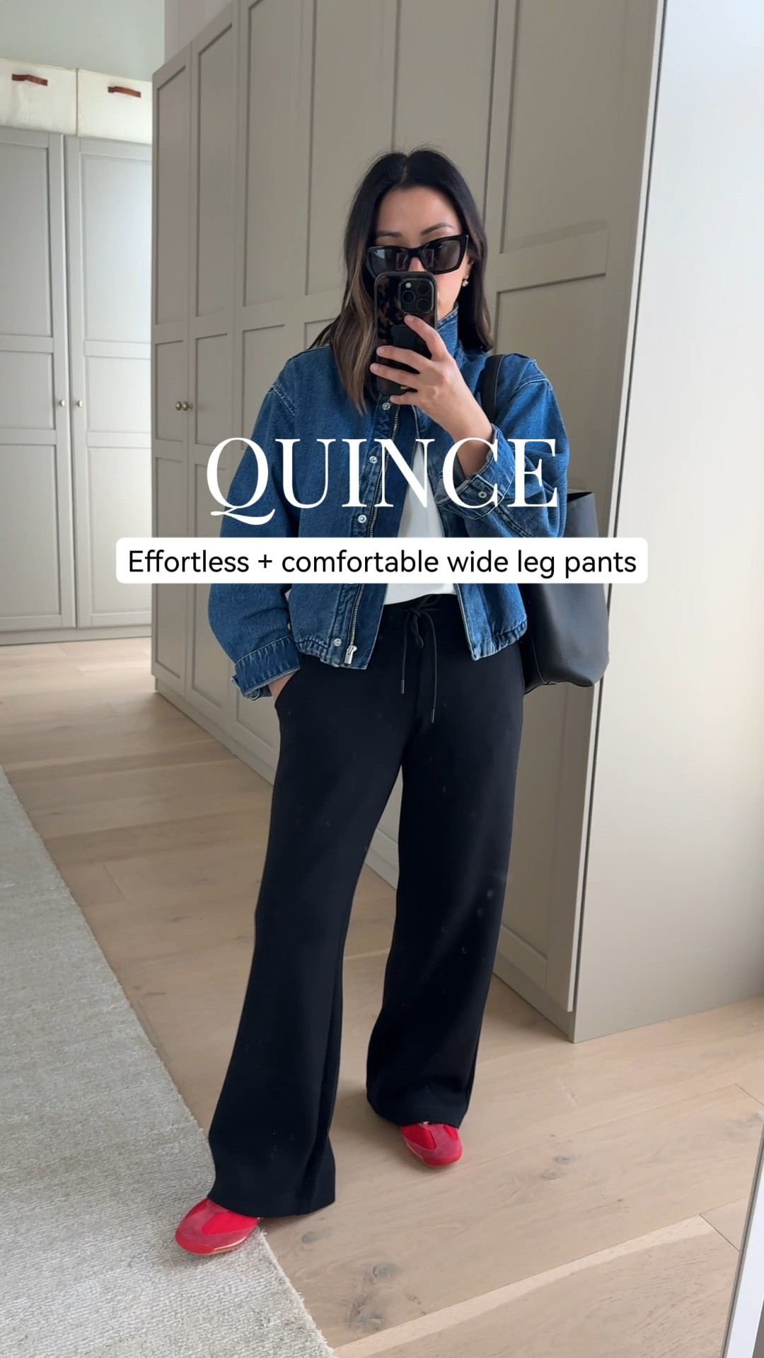 These cloud comfort pants are so comfortable and easy to wear, and I love the wide-leg shape. I’m in an xs short. @Quince #quincepartner

#LTKPetite