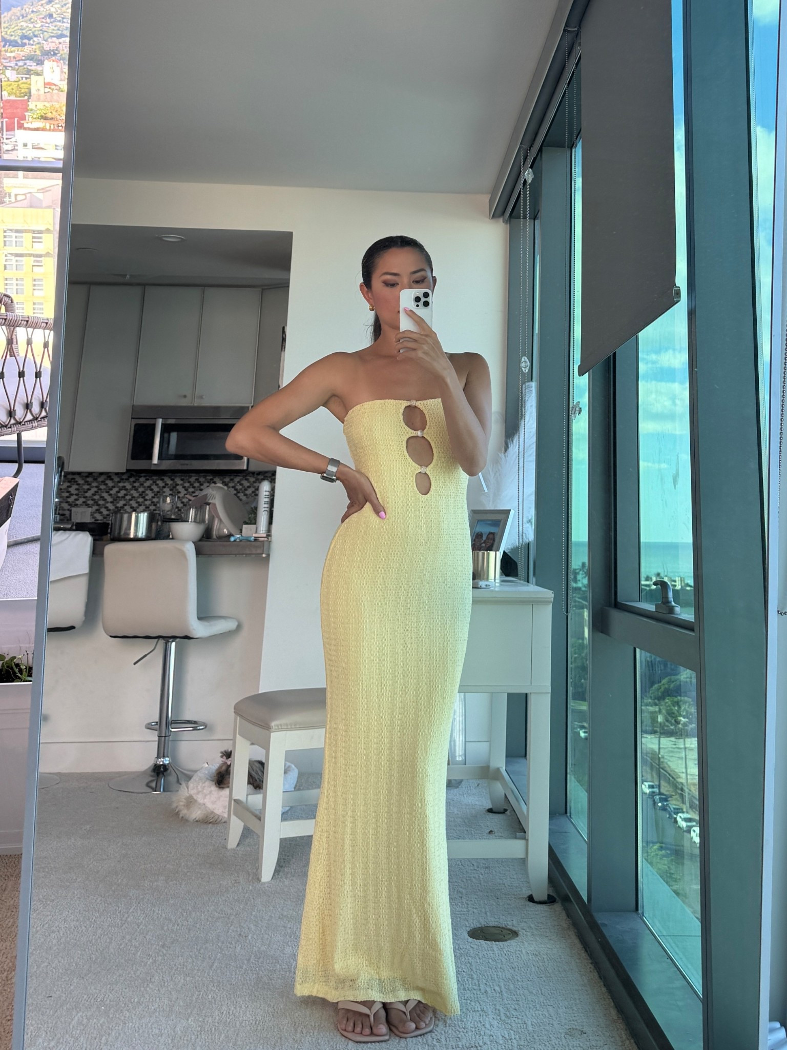 Perfect vacation dress! Just wish it had a slit to make walking easier but if you are just going to a dinner for example, it would be just fine! Size XS 

#LTKFindsUnder100 #LTKTravel