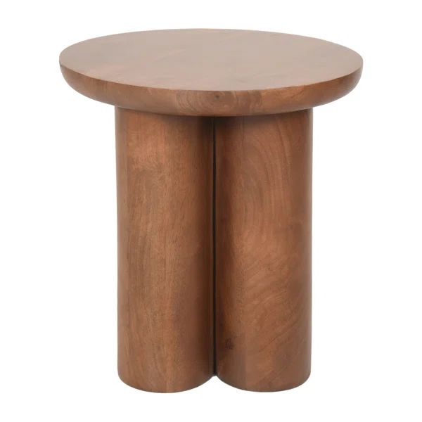Phindile Wooden 18"H Scandinavian Farmhouse Side Table for Elegant and Practical Accent to Your L... | Wayfair North America