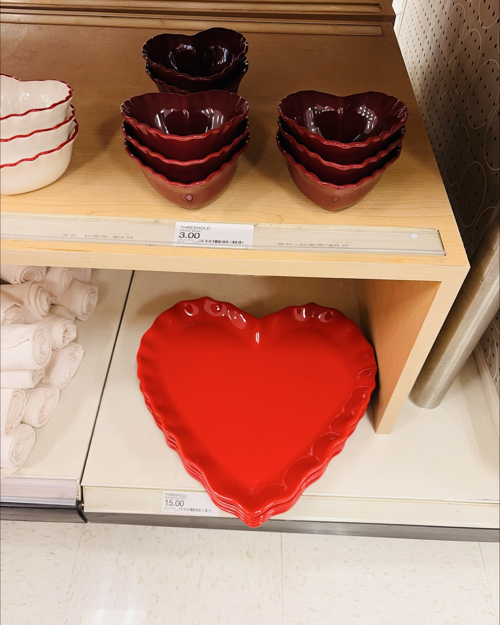 Happy Friday!☺️ This is what it looks like when you go back to shop for the Valentine’s Day decor that you just posted about and decided that you can’t live without them!😂 They didn’t have the bow frames and marble heart trinket dish!😭 This led me to find the other Valentine’s Day pieces that I have been looking for that I couldn’t find on my last Target trip!😉 This red heart stoneware serving platter, heart dip bowl, big marble heart cheese board, and the bow garland are my favorites!!😍 Stay tuned for my Target haul!!🎯🤩 Have you picked any of these up for Valentine’s Day?🤔


#targetvalentines #targetfinds #valentinesday #newattarget #valentinesdaygiftideas
Galentines party, Valentine’s Day party, birthday party, entertaining, Target 


#LTKValentine #LTKHome #LTKdayinmylife
