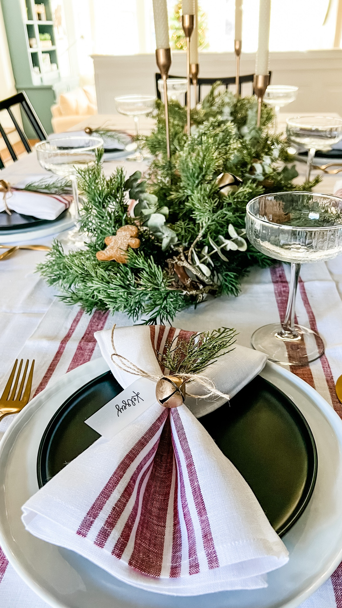 DIY holiday place setting

#LTKHoliday #LTKSeasonal #LTKhome