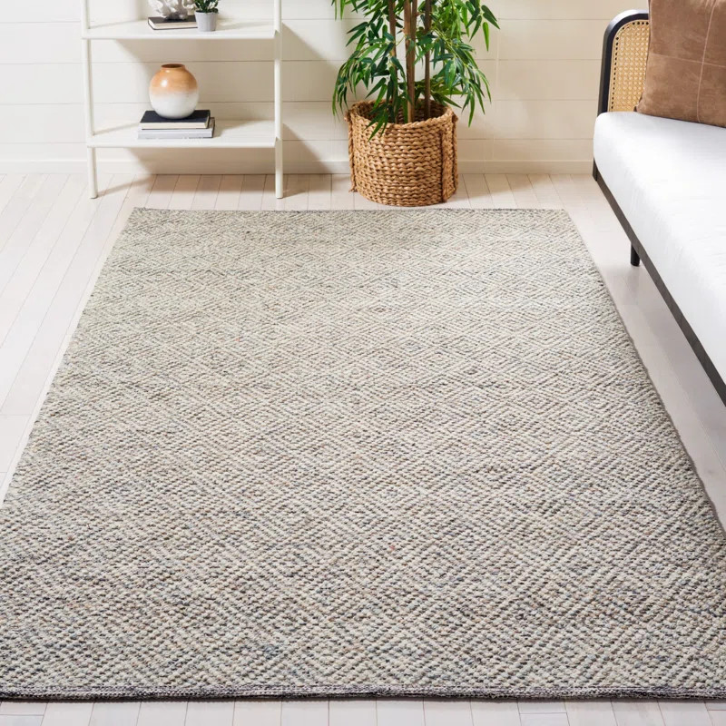 Zahid Handmade Flatweave Camel/Gray Rug | Wayfair North America