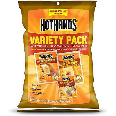 HotHands 13pk Hand Body Toe Warmers: Iron Material, 10-Hour Duration, 154°F Max, Hand & Feet Warmers, 13 Pack | Target