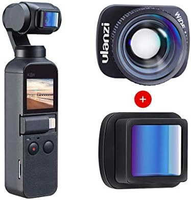 ULANZI OSMO Pocket 1.15X Anamorphic Lens + Upgraded Wide Angle Lens Kit, 4K HD Video Quality, Fil... | Amazon (US)