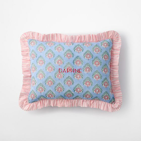 Block Print Boudoir Pillow Cover | Mark and Graham