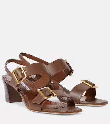 Thalitsli leather sandals | Mytheresa (US/CA)