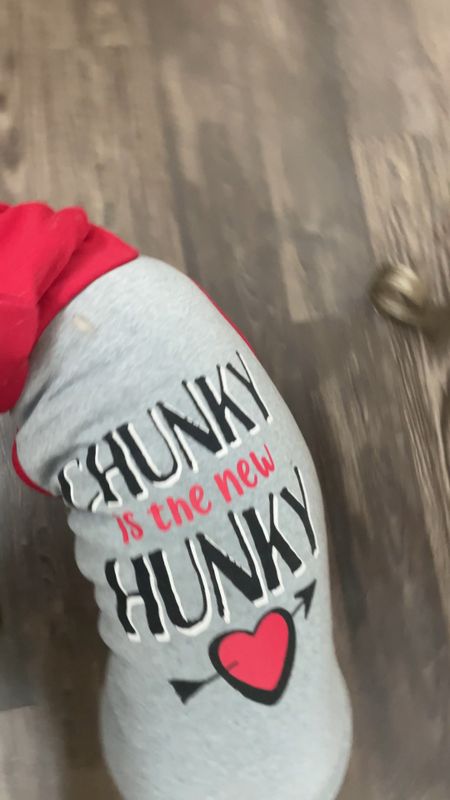 Chunky is the New Hunky" Pet LARGE Gray & Red Hoodie By Simply Dog

Cute hoodie for the dog 💗

#LTKSeasonal #LTKVideo #LTKfamily