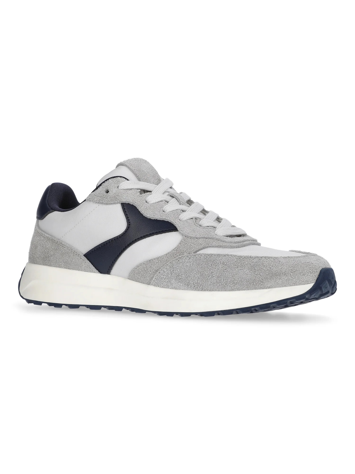 No Boundaries Suede Retro Inspired Jogger Sneakers, Men's | Walmart (US)