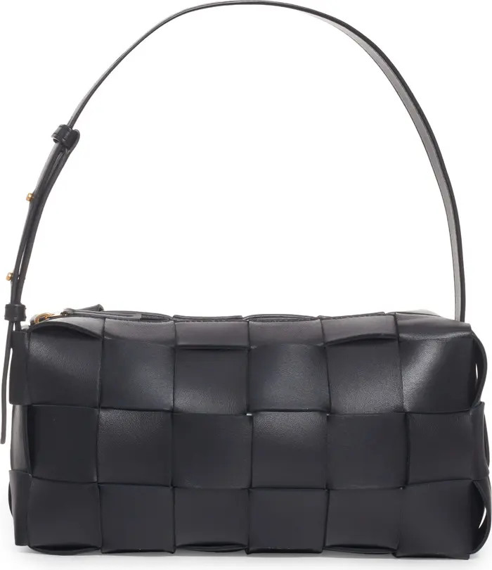 Cassette Intrecciato Leather Shoulder Bag | Nordstrom