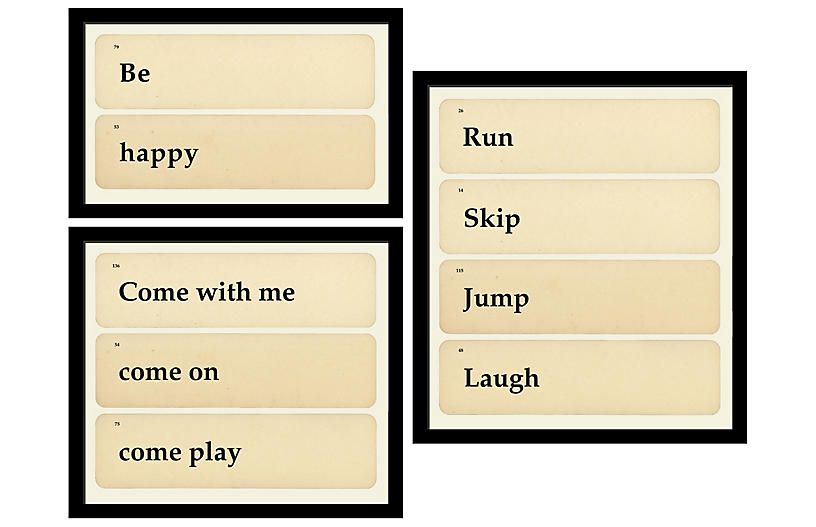 Smith & Co., Flashcards: Be, Play, Laugh | One Kings Lane