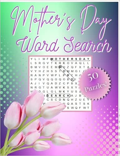 Mother's Day Word Search: 50 Word Search Puzzles Dedicated to Mother's Day     Paperback – Apri... | Amazon (US)