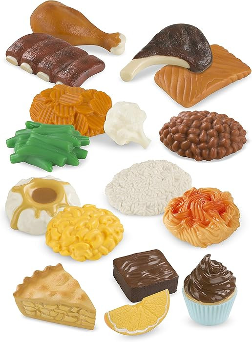 Melissa & Doug Food Fun Combine & Dine Dinners - Red | Amazon (US)