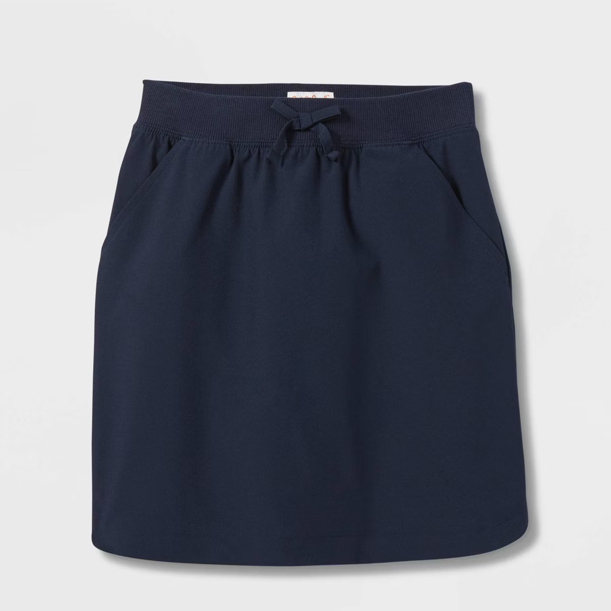 Girls' Woven Performance Uniform Skort - Cat & Jack™ Blue | Target