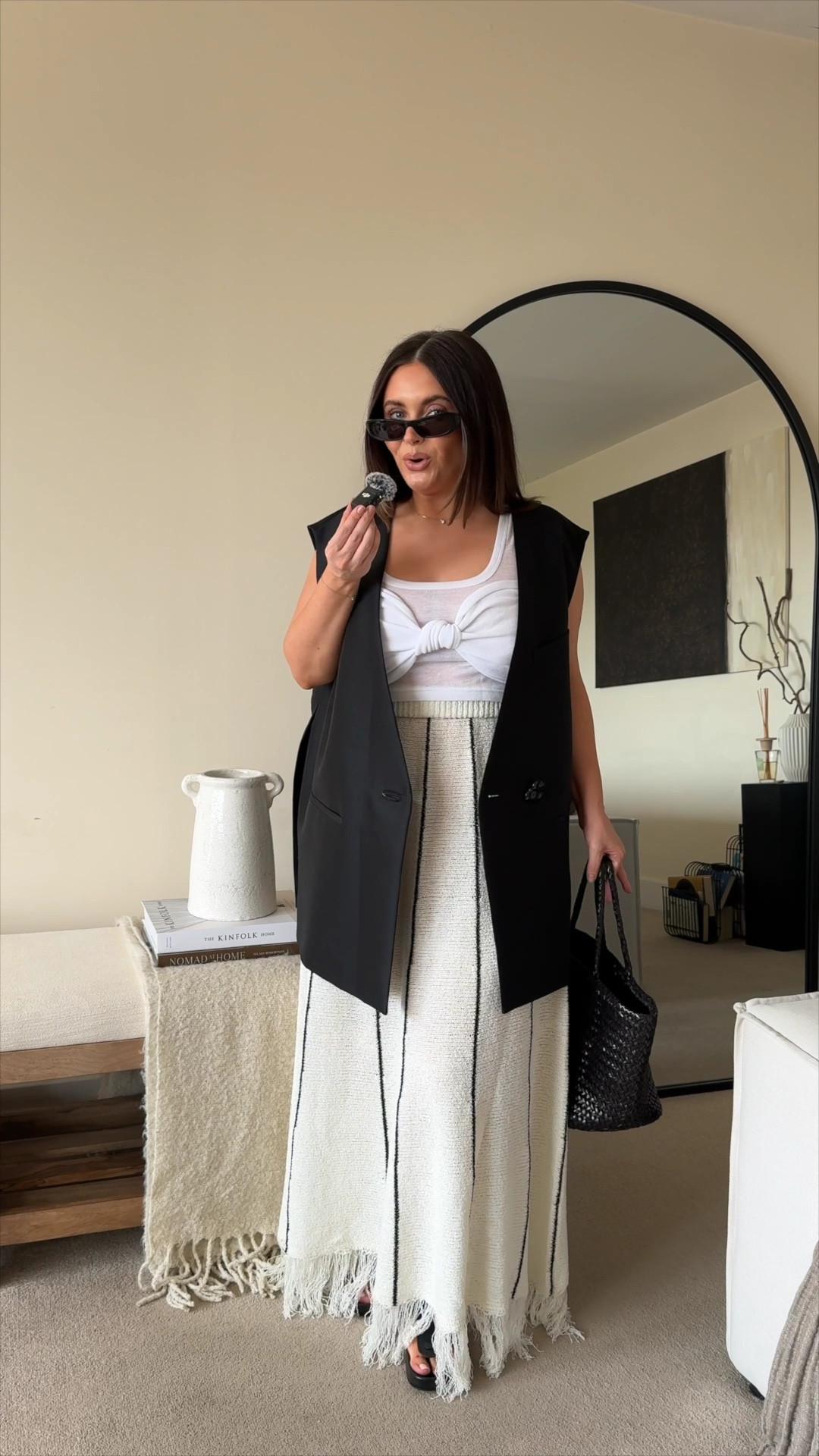 ASOS, Zara, spring outfits, summer outfits, linen skirt, midi skirt, midsize, size 12, petite style, neutral tones, Arket, COS, summer outfits 

#LTKstyletip #LTKmidsize #LTKmodest