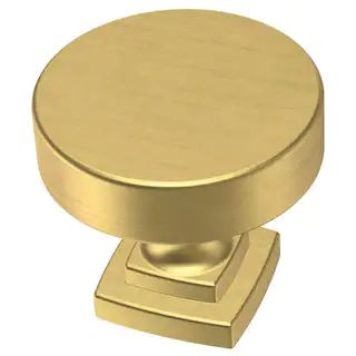 Liberty Classic Bell 1-1/4 in. (32 mm) Brushed Brass Cabinet Knob P38488C-117-CP | The Home Depot