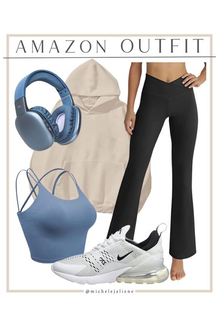Amazon Outfit / Amazon Finds / Amazon Headphone / Amazon Workout Outfit / Gym Outfit / Affordable Activewear / Nike Sneakers / Workout Tank / Flare Leggings 

#LTKshoecrush #LTKstyletip #LTKunder50