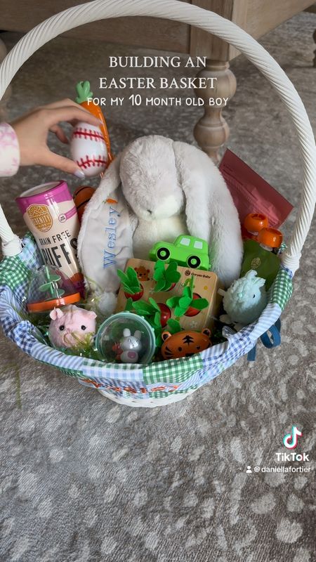 Easter basket for a 10 month old 


#LTKbaby #LTKfindsunder50 #LTKSeasonal