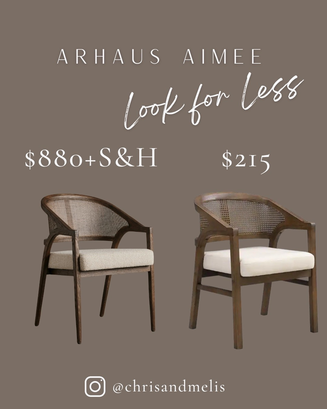 Arhaus Aimee dining chair look for less!

Dining room decor
Dining room furniture 
Dining chair 

#LTKHome #LTKSaleAlert
