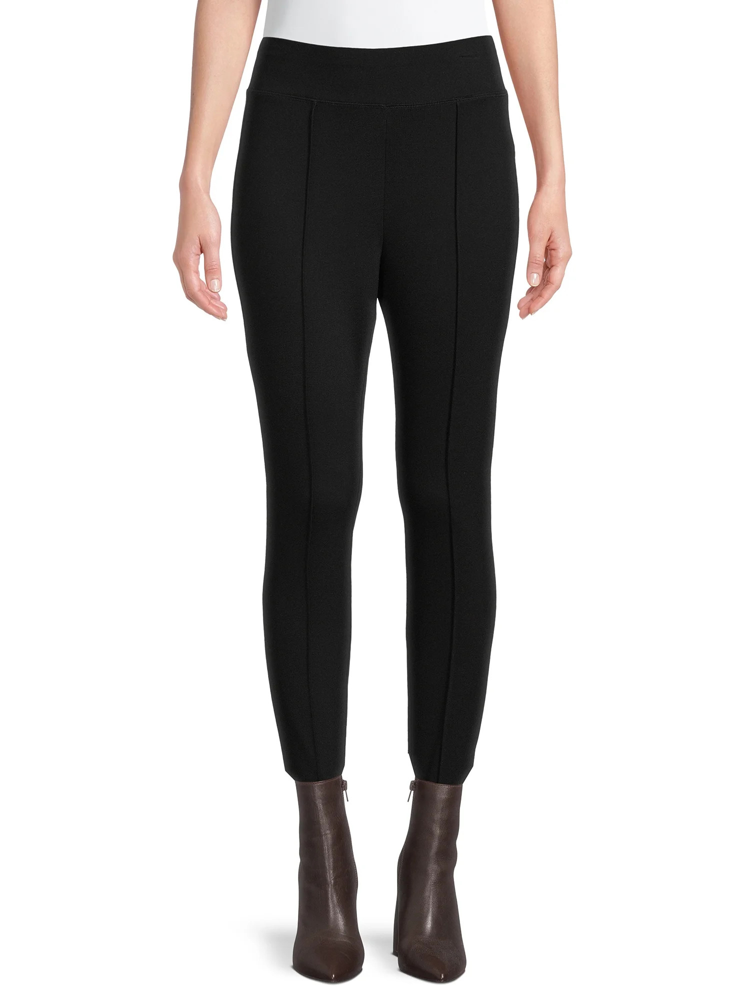 Time and Tru Women's Pull-On Stirrup Pants - Walmart.com | Walmart (US)