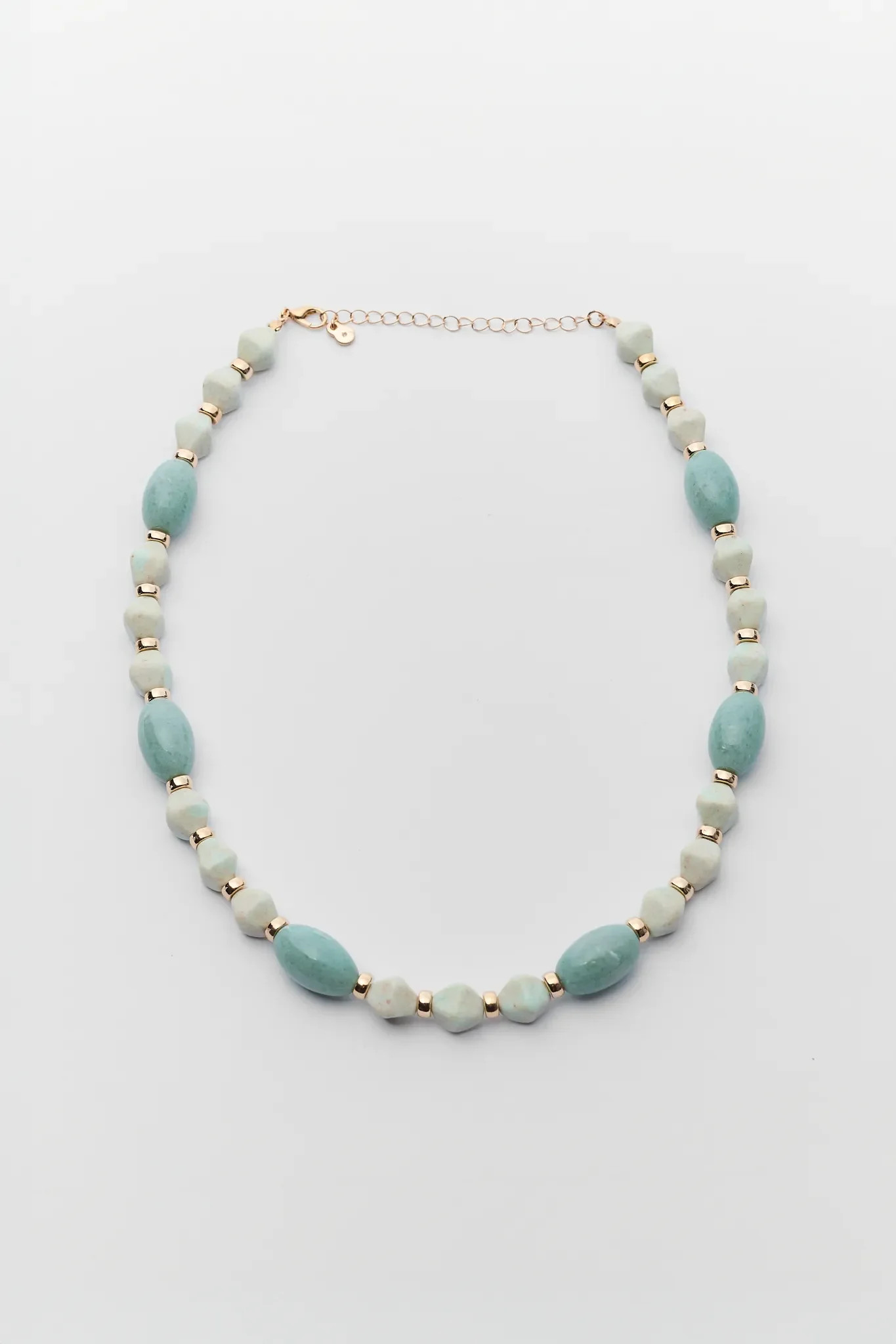 Maris Green Beaded Necklace | Avara
