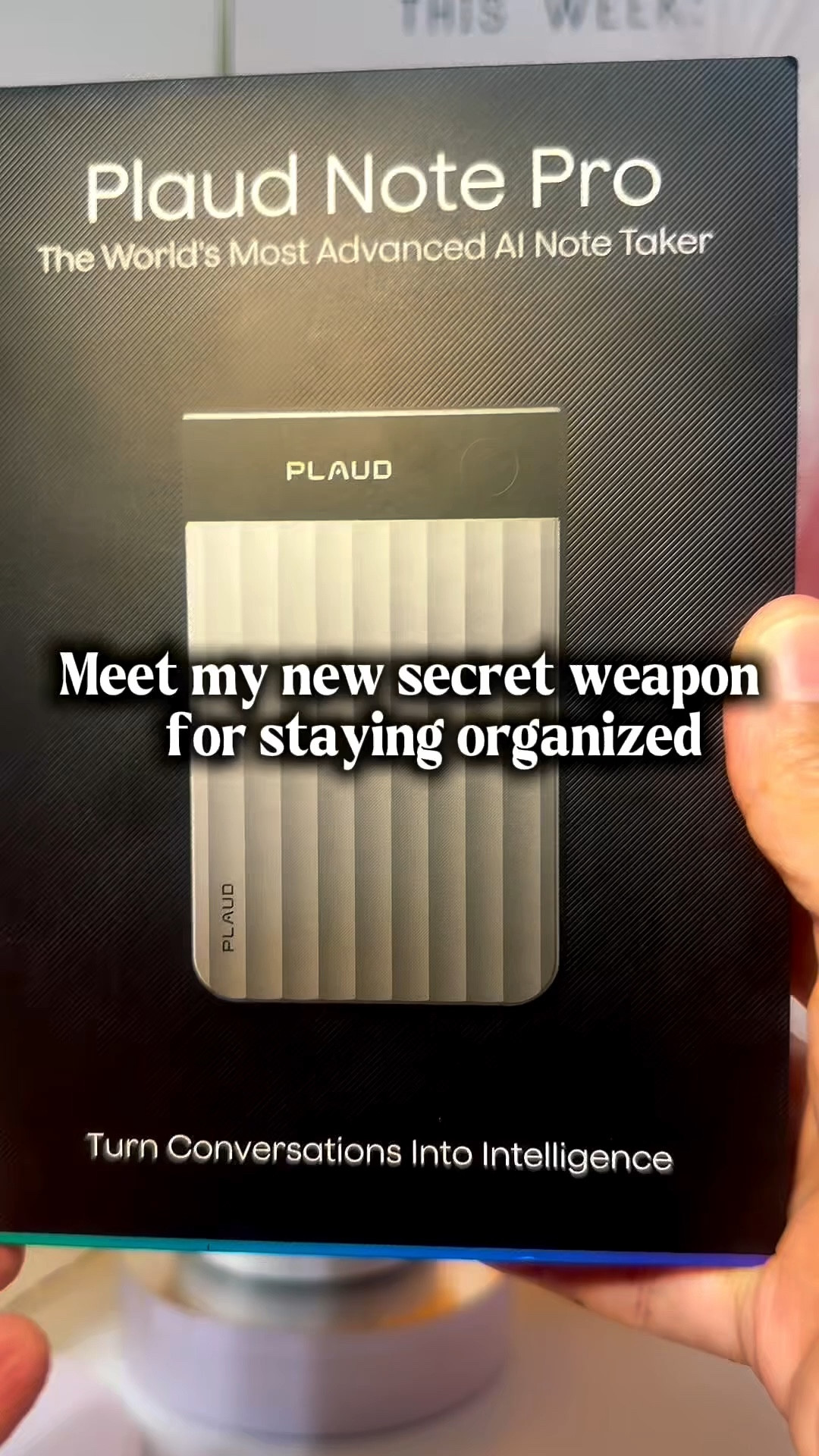 I absolutely love my new Plaud Pro it’s keeping me organized and able to multitask 1000% better if your a busy Professional, Mom, Content Creator, or Studut this does it all from for microphones recording your conversation or phone call to translating the conversation in real time 64 gigs. AI summarizes and breakdown every detail, add photos and so much more I’ll have it linked if you want to upgrade your day to day life! 

#LTKmomlife #LTKvlog #LTKMothersDay