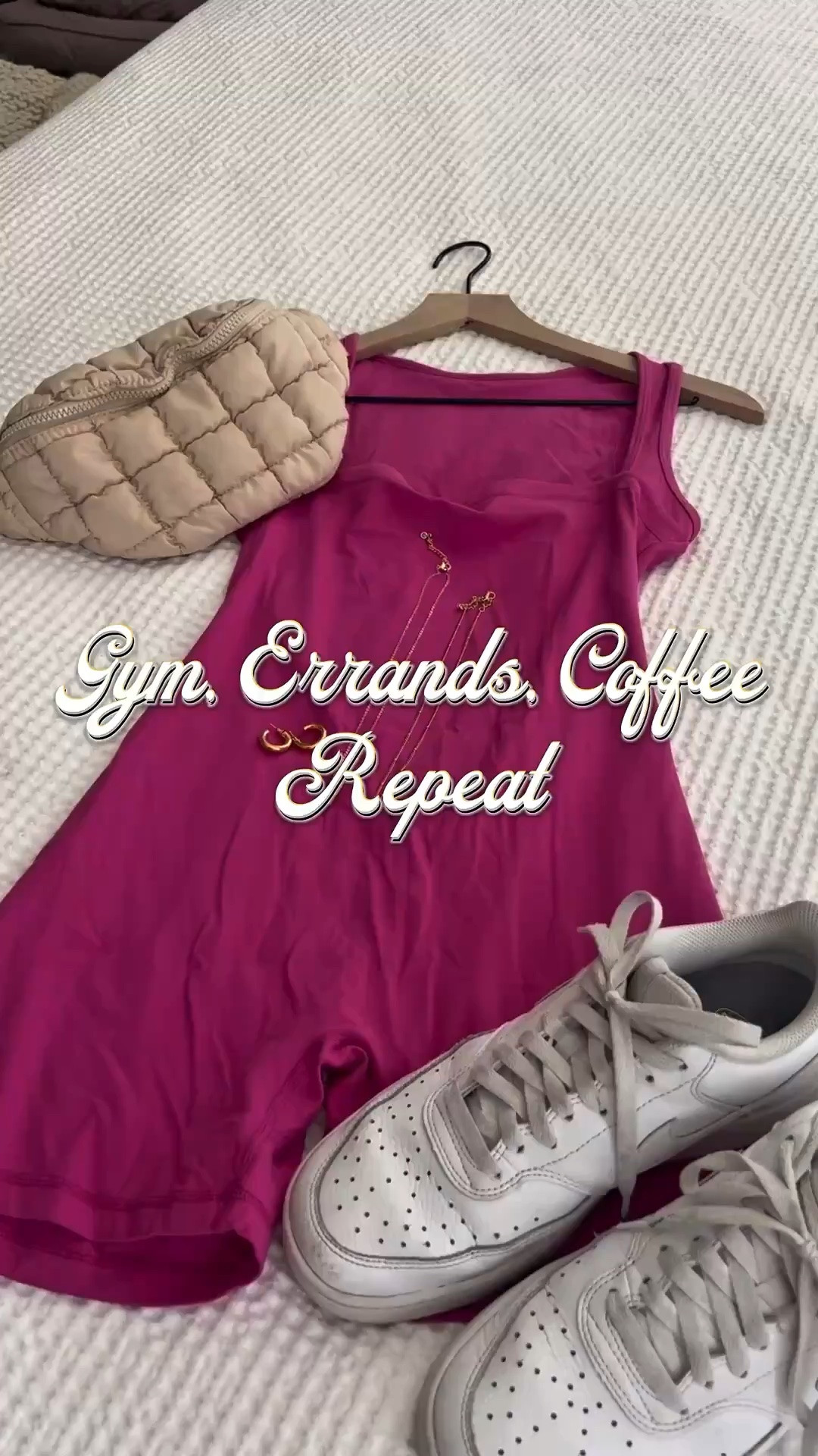 The outfits I reach for most are always the easiest ones 🩷
Comfortable enough for busy days, cute enough for plans that pop up later, and effortless from the moment you put them on 💅🏼

A soft pink moment, white sneakers, and simple accessories will always have a place in my closet 🫶🏼

Everything linked in my LTK 🌸

#LTKStyle #LTKFinds #LTKFashion #AthleisureStyle #SportyChic #EverydayOutfit #CasualStyle #PinkOutfit #EffortlessStyle #TravelStyle #ErrandOutfit #ComfyStyle #SpringToSummerStyle #OOTD #StyleInspo

#LTKootd #LTKSeasonal #LTKActive