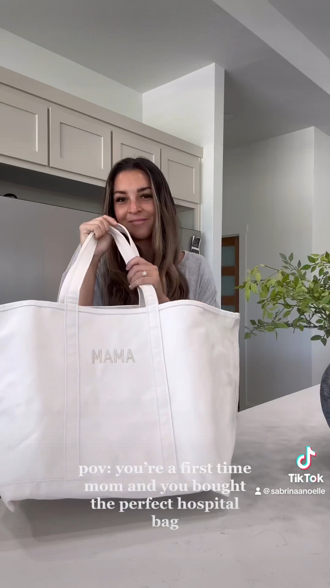 Bag and writing in the color natural! 

 LL bean boat and tote, hospital back

#LTKbaby #LTKfamily #LTKbump