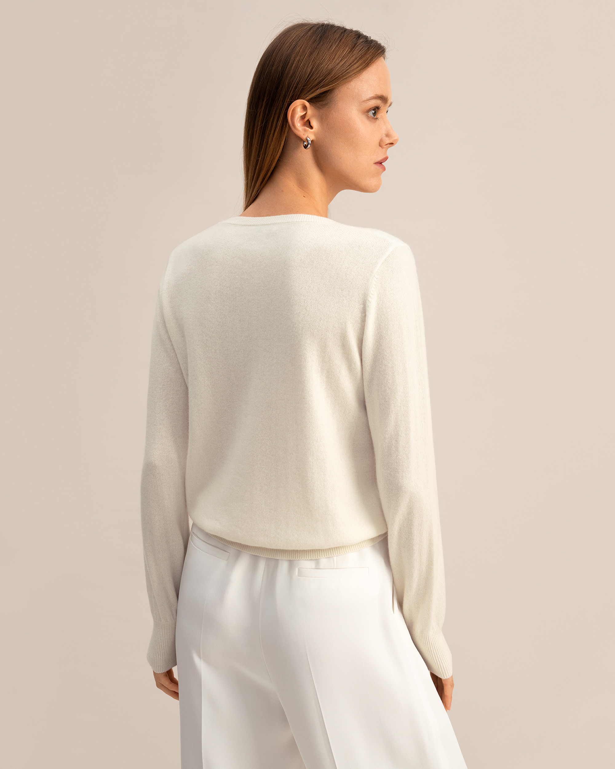 Baby Cashmere Crewneck Sweater | LilySilk