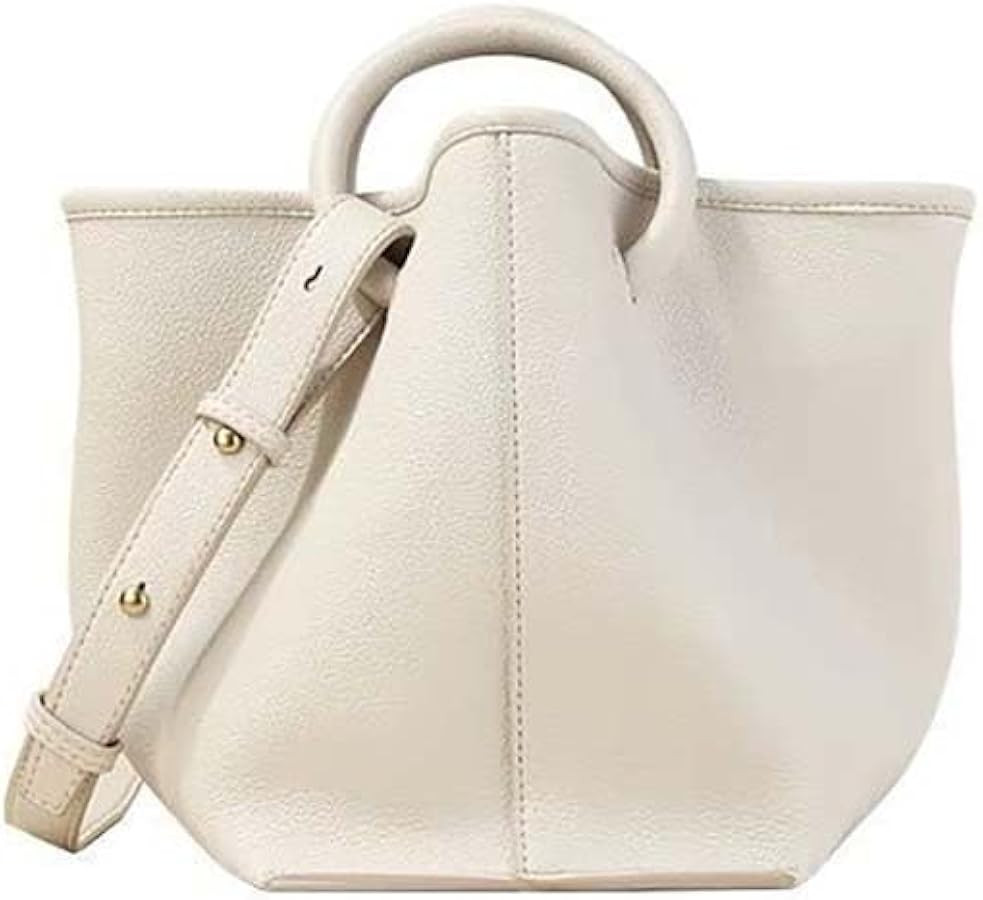 Large capacity bag, women's crossbody bucket bag, textured shoulder bag, versatile cloud bag | Amazon (US)