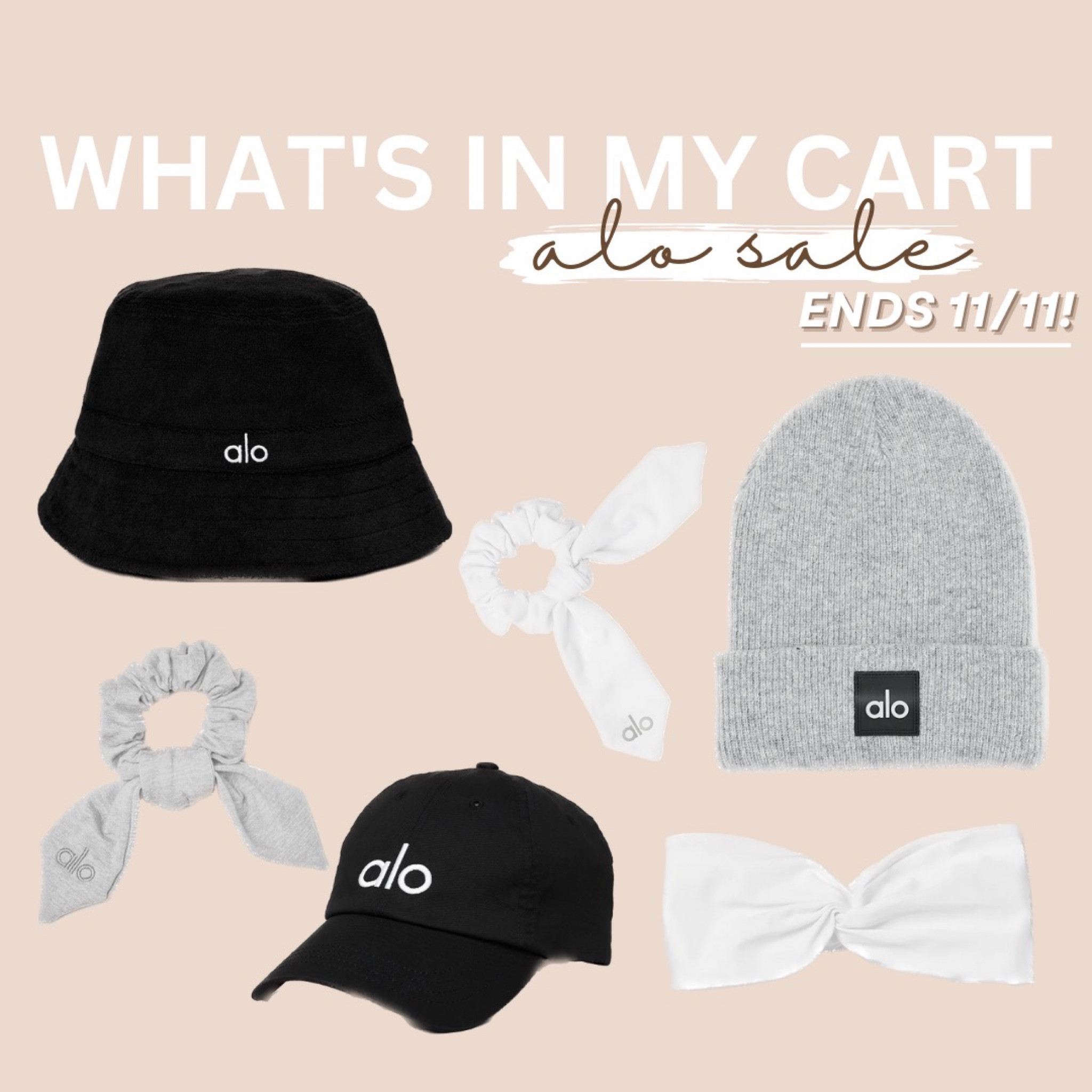 The best hats and hair accessories. The headband has a thinner strap in the back 🙌🏼 and I love the scrunchies because of the tie detail. Bucket hat, beanie, and ball cap are all must haves 😍

#LTKsalealert #LTKunder100 #LTKunder50
