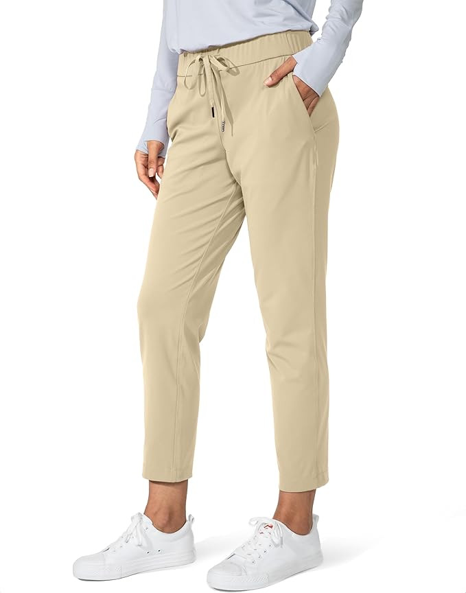 G Gradual Women's Pants with Deep Pockets 7/8 Stretch Ankle Sweatpants for Golf, Athletic, Lounge... | Amazon (US)