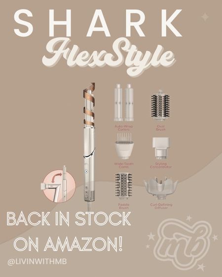 The Shark Flexstyle is back in stock on Amazon! I use mine every day. 

This will sell out again!

#LTKbeauty #LTKGiftGuide #LTKFind