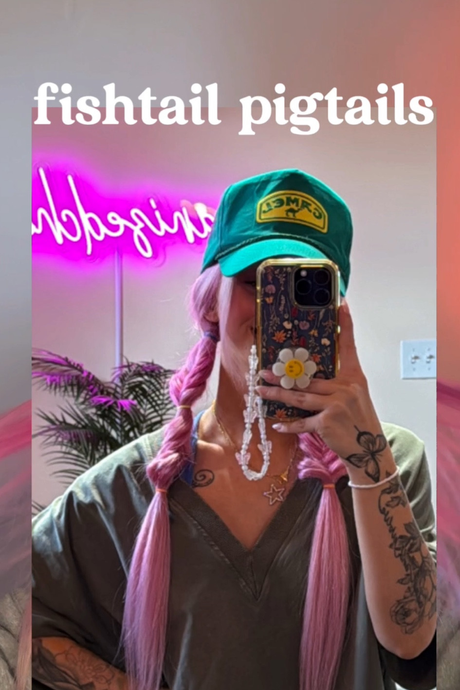 colorful rubber bands :)