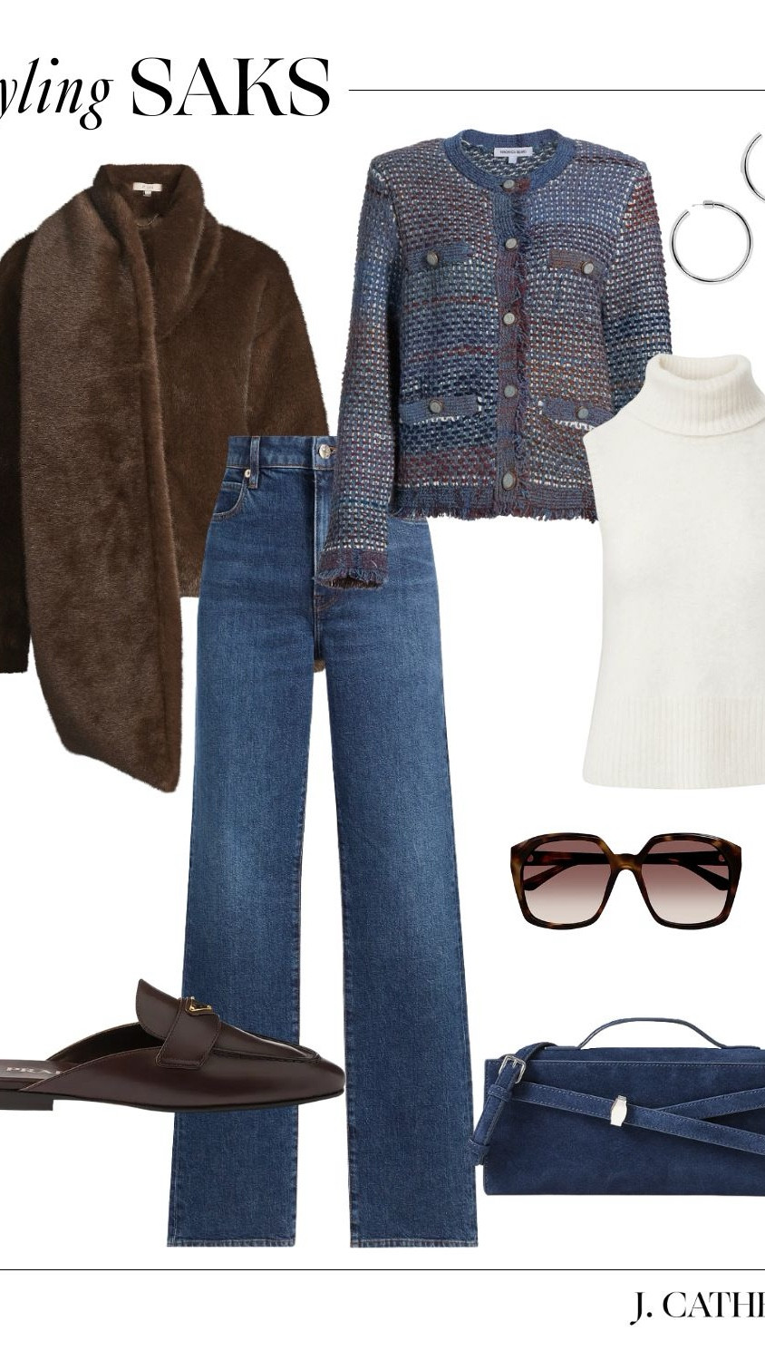 Elevated layers, timeless silhouettes, and pieces that instantly make an outfit feel polished 🤍 From tailored blazers and luxe outerwear to feminine knits and statement accessories, these are the kind of wardrobe staples that work season after season. Whether you’re styling everyday denim or dressing for winter events, it’s all about rich textures, thoughtful proportions, and effortless sophistication.

Shop these classic, wear-everywhere finds that make getting dressed easy and chic.

@saks #saks #sakspartner

#WinterStyleInspo #ElevatedEveryday #ChicLayers #ClassicStyleWomen #TimelessWardrobe #WomenOver30Style #LuxuryFinds #

#LTKootd #LTKHoliday #LTKOver40