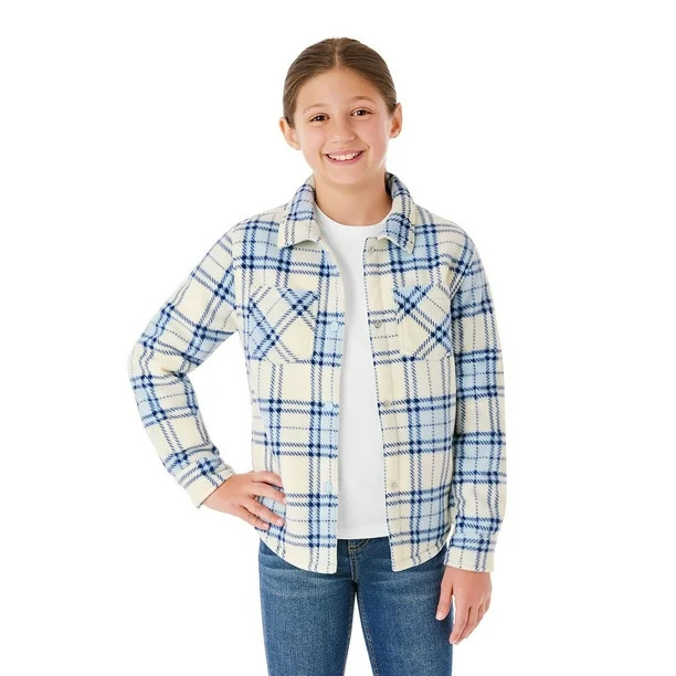 Member's Mark  Member's Mark Girls Sherpa Lined Shacket 5 stars out of 8 reviews(5.0)|8 ratingsIt... | Sam's Club